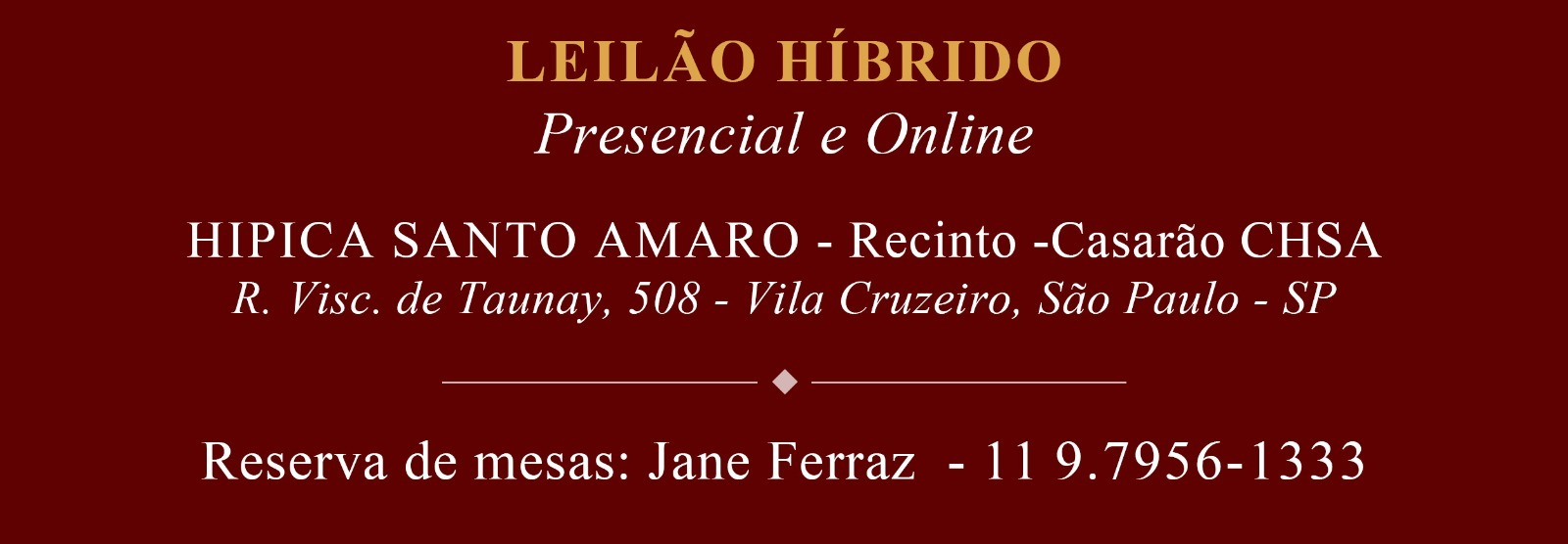 Arte Leilão Haras BR